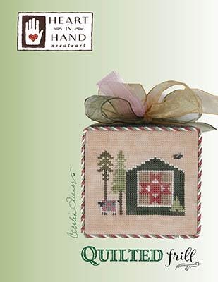 Quilted Frill Counted Cross Stitch Pattern by Heart in Hand