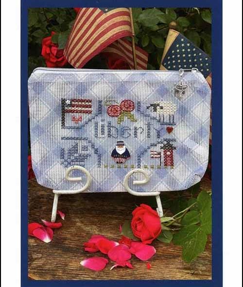 Shepherd's Bush Counted Cross Stitch Pattern ~ Liberty Mini Bag ~