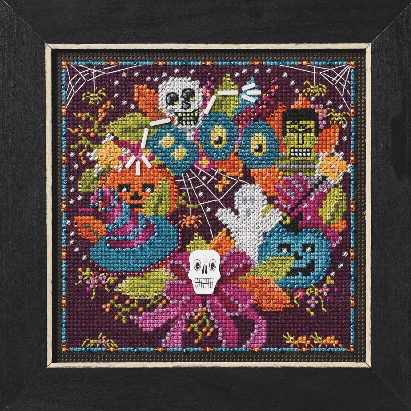 Mill Hill 2024 Autumn Series Buttons & Beads Cross Stitch Kit ~ Halloween Fun
