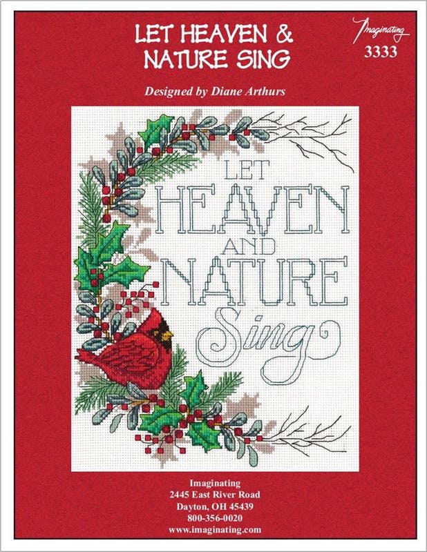 Diane Arthurs Counted Cross Stitch Pattern ~ Let Heaven & Nature Sing