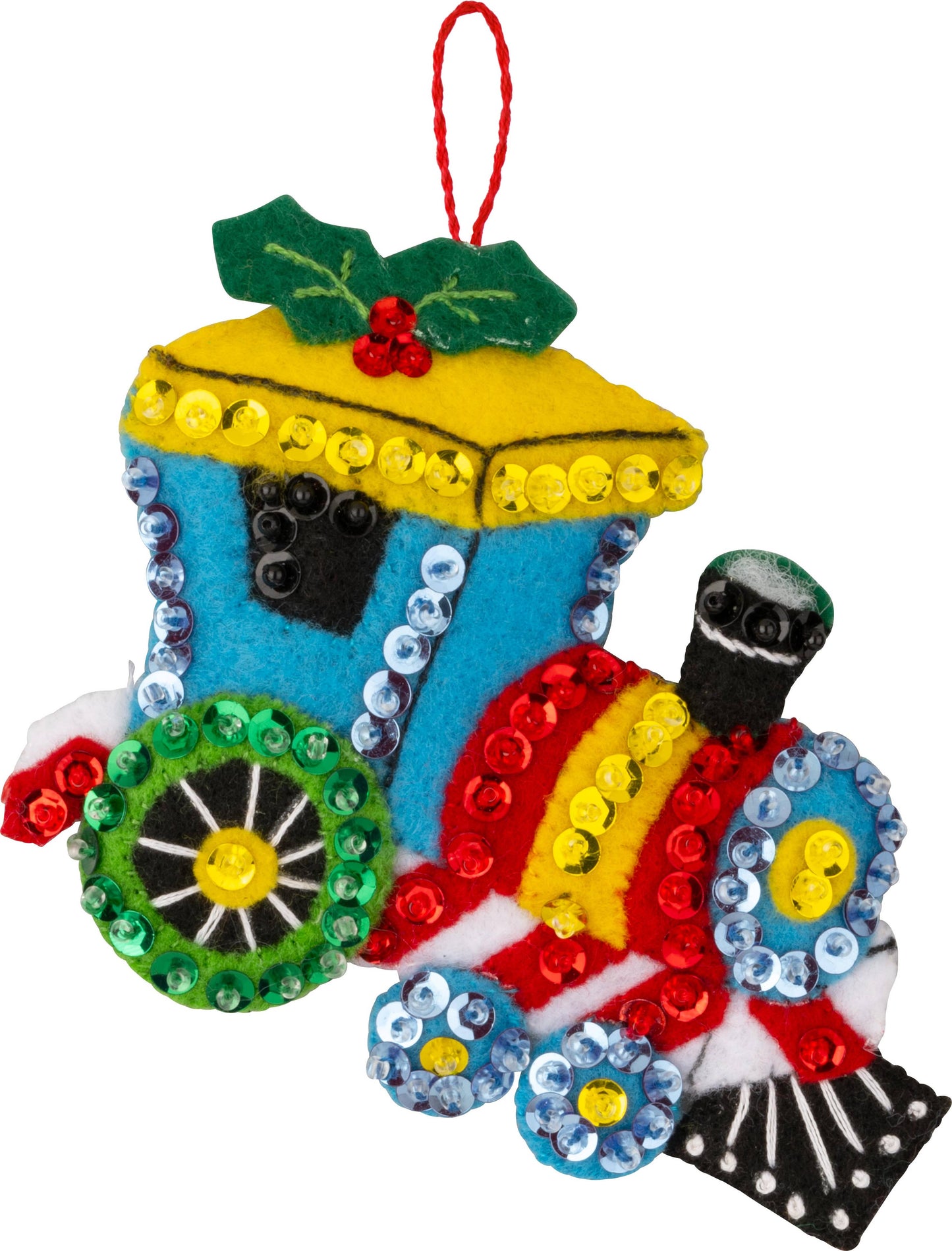 Bucilla ® Seasonal Felt Stocking Kit - Choo Choo Santa