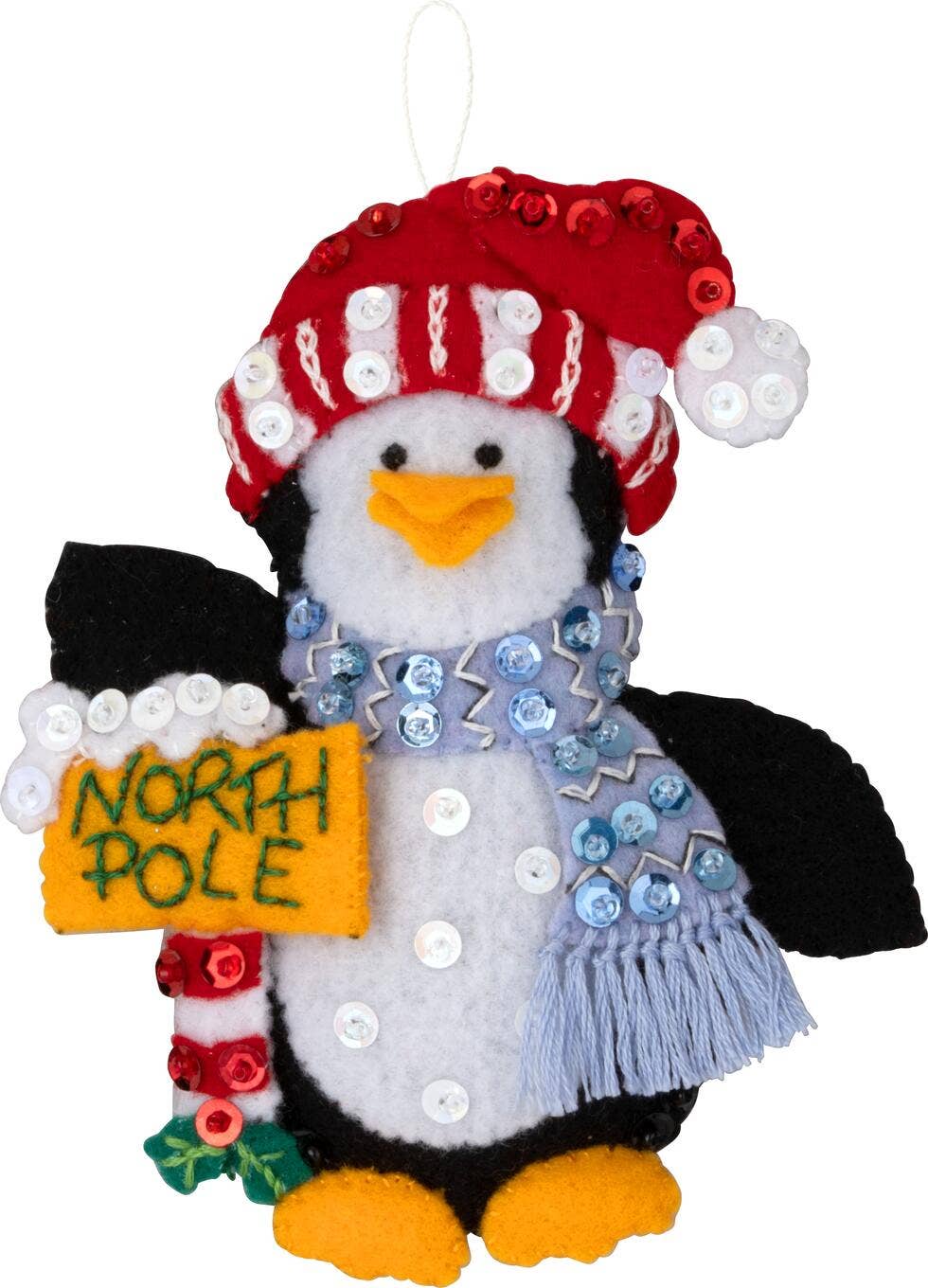 Bucilla®  Seasonal Felt Ornaments Kit - Polar Pal Parade