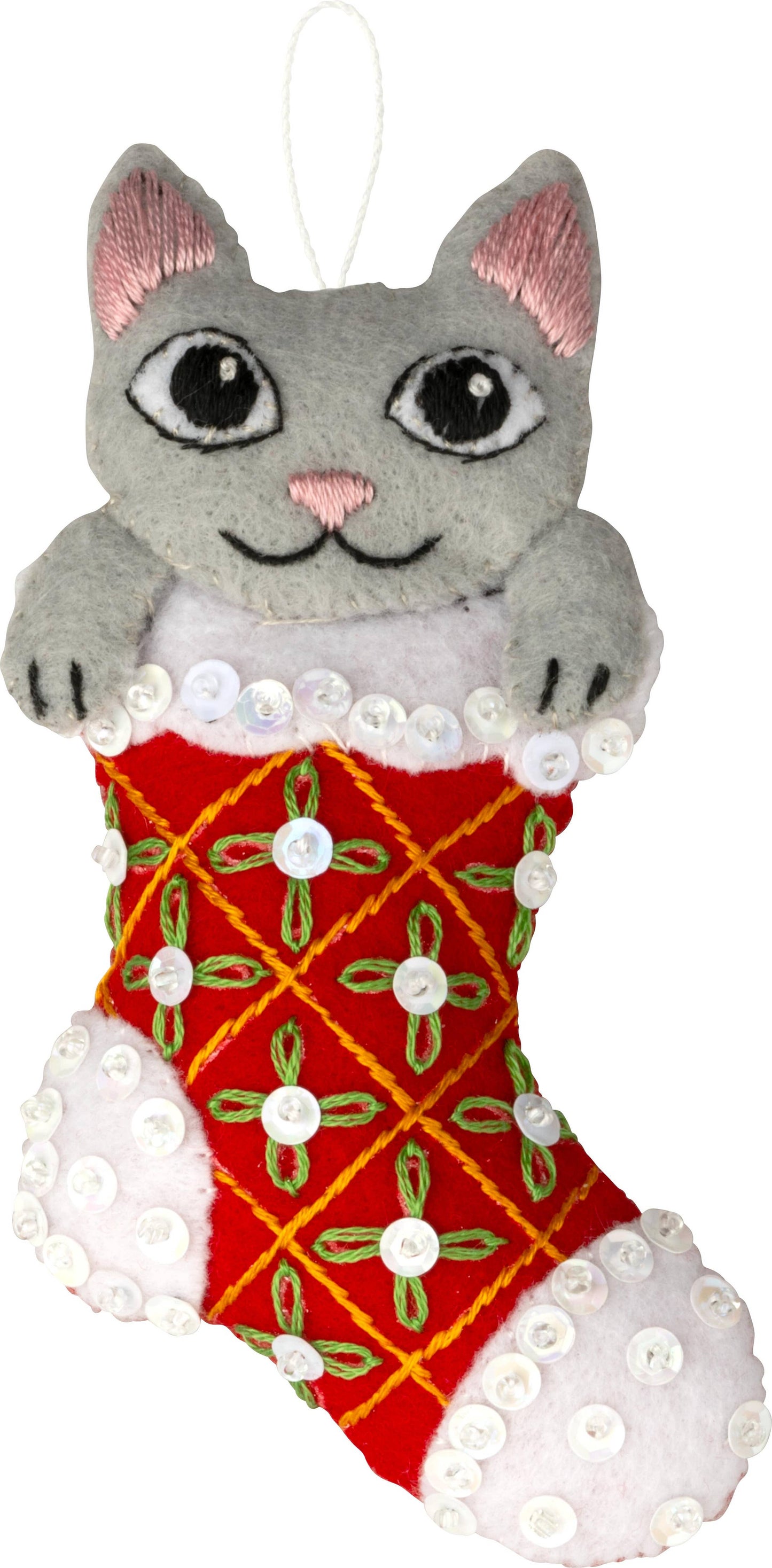 Bucilla ® Seasonal Felt Ornaments Kit - Paws & Whiskers