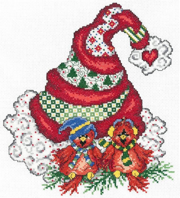 Ursula Michael Counted Cross Stitch Chart ~ Holiday Tweet Hearts ~ 3206
