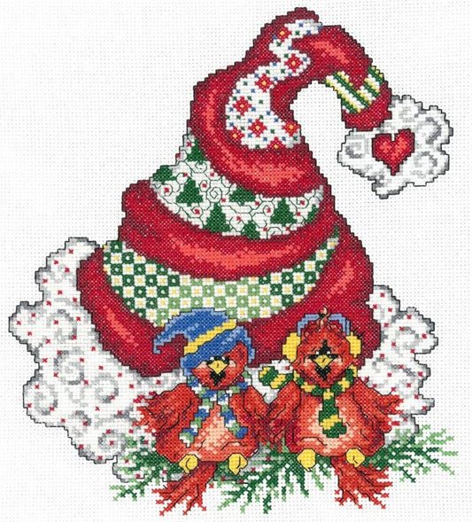 Ursula Michael Counted Cross Stitch Chart ~ Holiday Tweet Hearts ~ 3206
