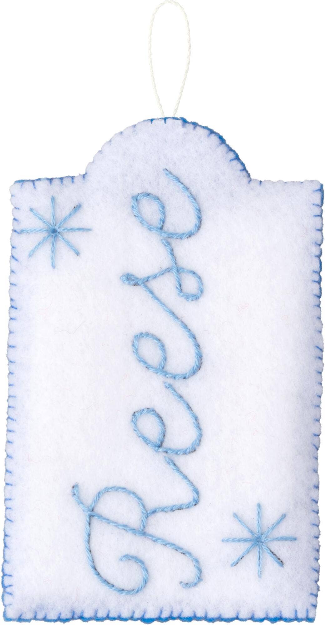 Bucilla® Holiday Gift Tags – Seasonal Felt Kits