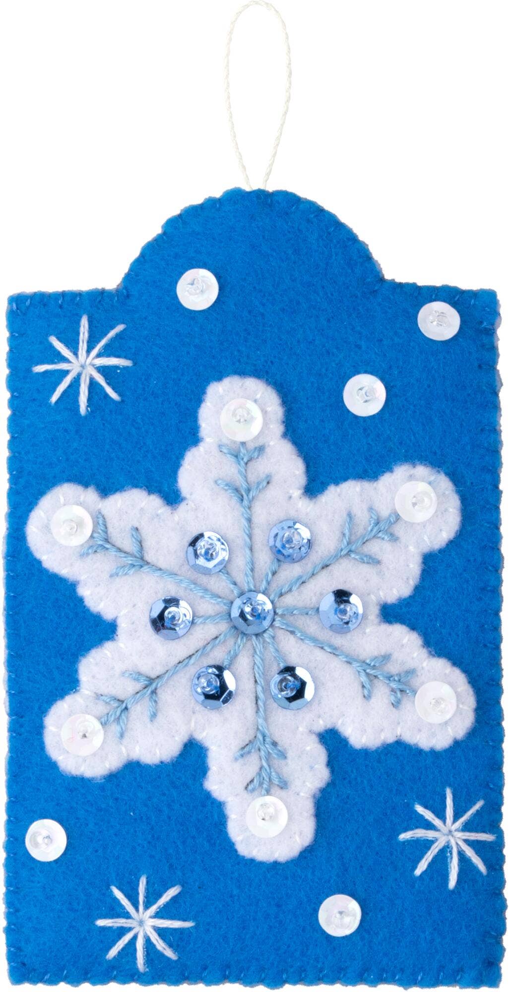 Bucilla® Holiday Gift Tags – Seasonal Felt Kits