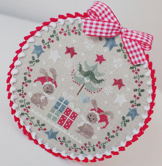 Esprit de Noel ~ Christmas Spirit by Tralala Counted Cross Stitch Pattern ~ Printed