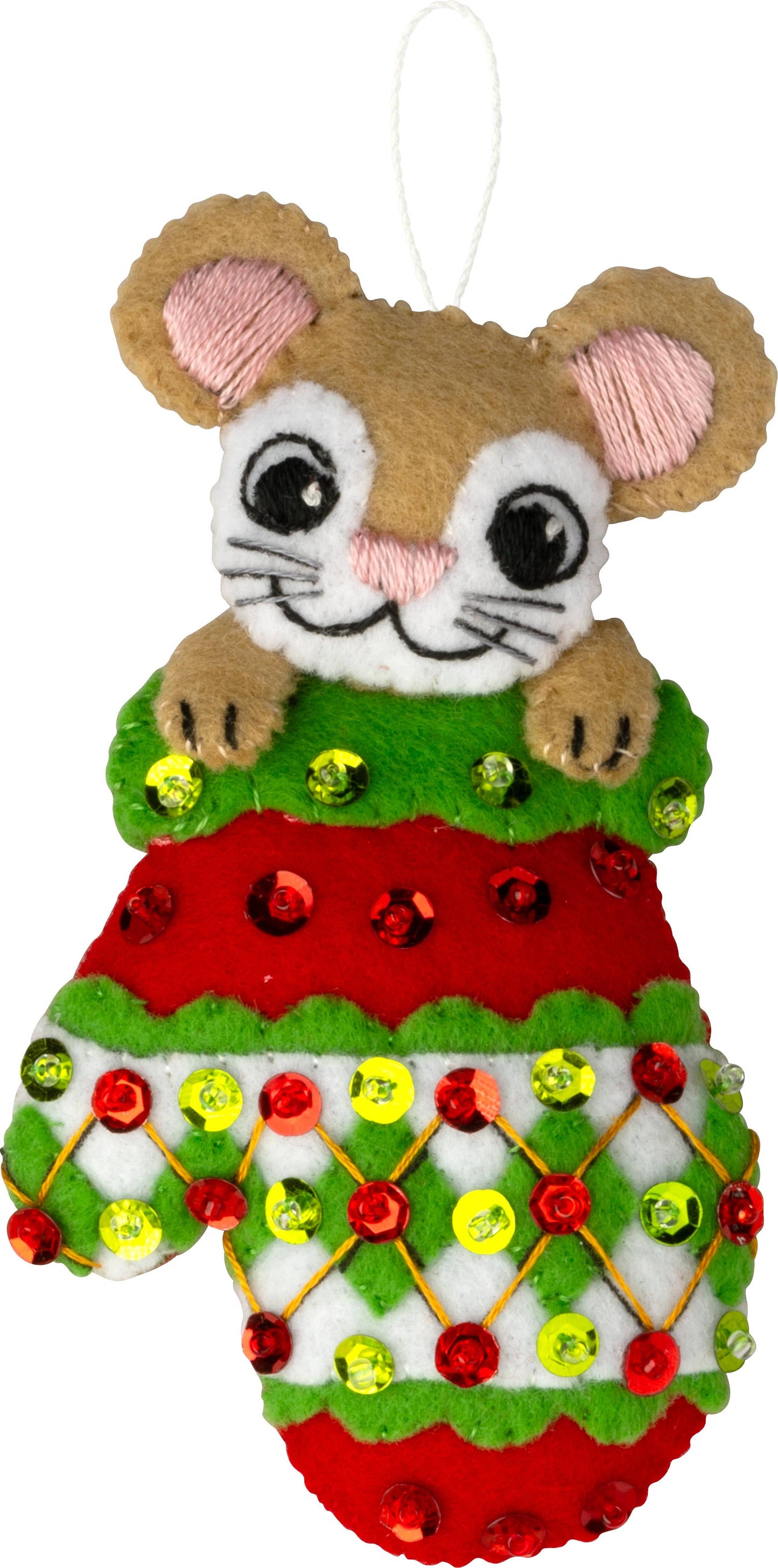 Bucilla ® Seasonal Felt Ornaments Kit - Paws & Whiskers