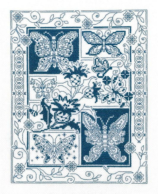 Diane Arthurs Imaginating Counted Cross Stitch Pattern ~ Butterfly Bliss -