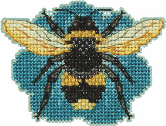 Mill Hill 2024 Autumn Harvest Beaded Cross Stitch Kit ~ Honey