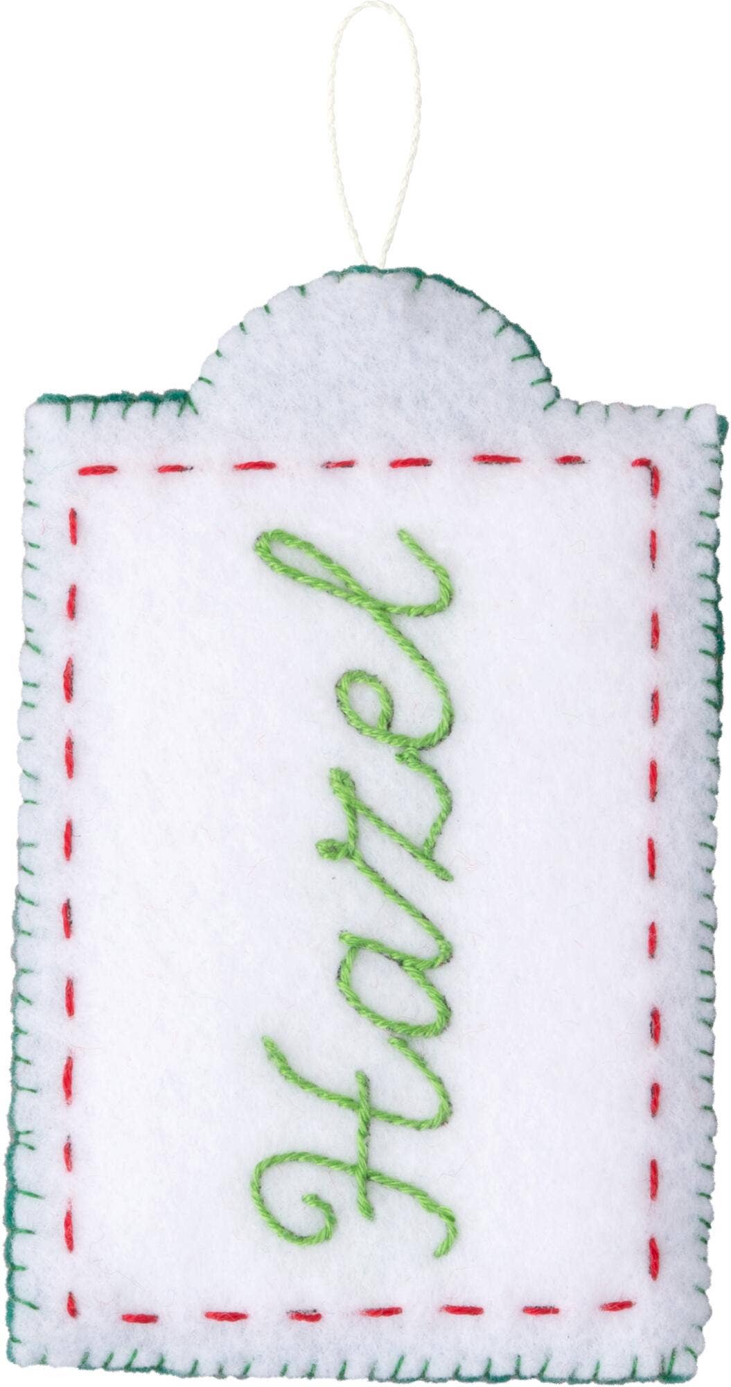 Bucilla® Holiday Gift Tags – Seasonal Felt Kits