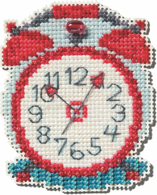 Mill Hill 2025 Spring Bouquet Counted Cross Stitch Kit ~ Vintage Clock ~ MH182516