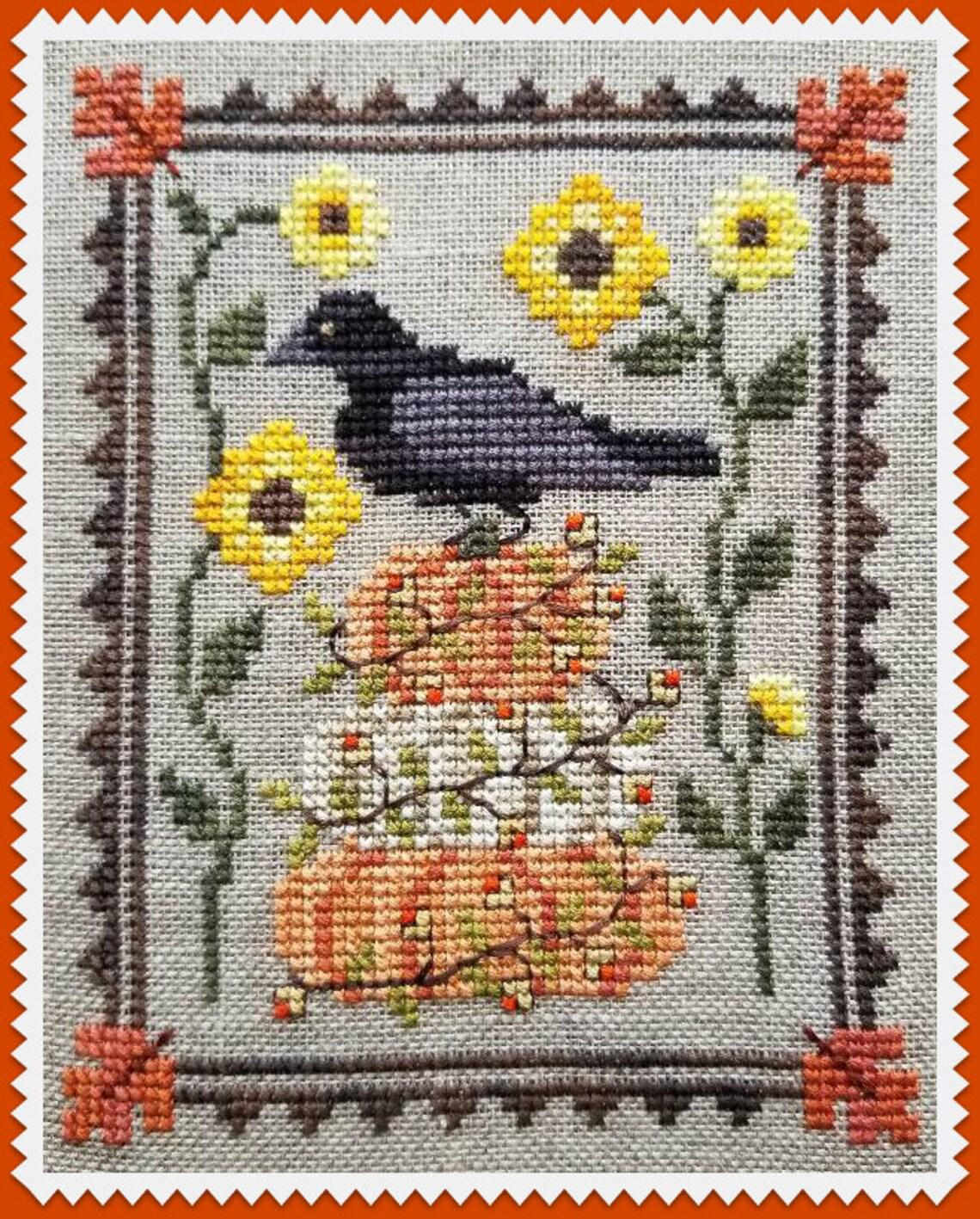 Bittersweet Trio Counted Cross Stitch Pattern by Waxing Moon Designs #200 Hardcopy printed pattern