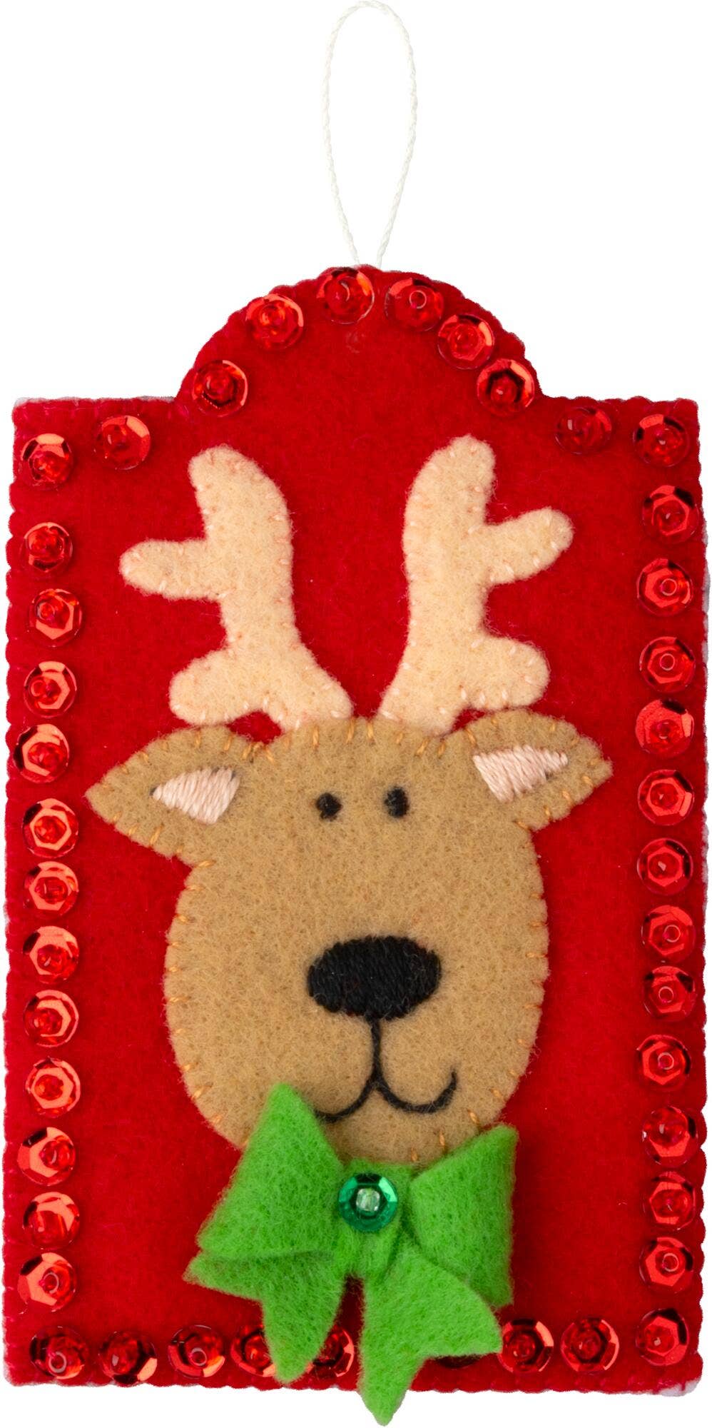 Bucilla® Holiday Gift Tags – Seasonal Felt Kits