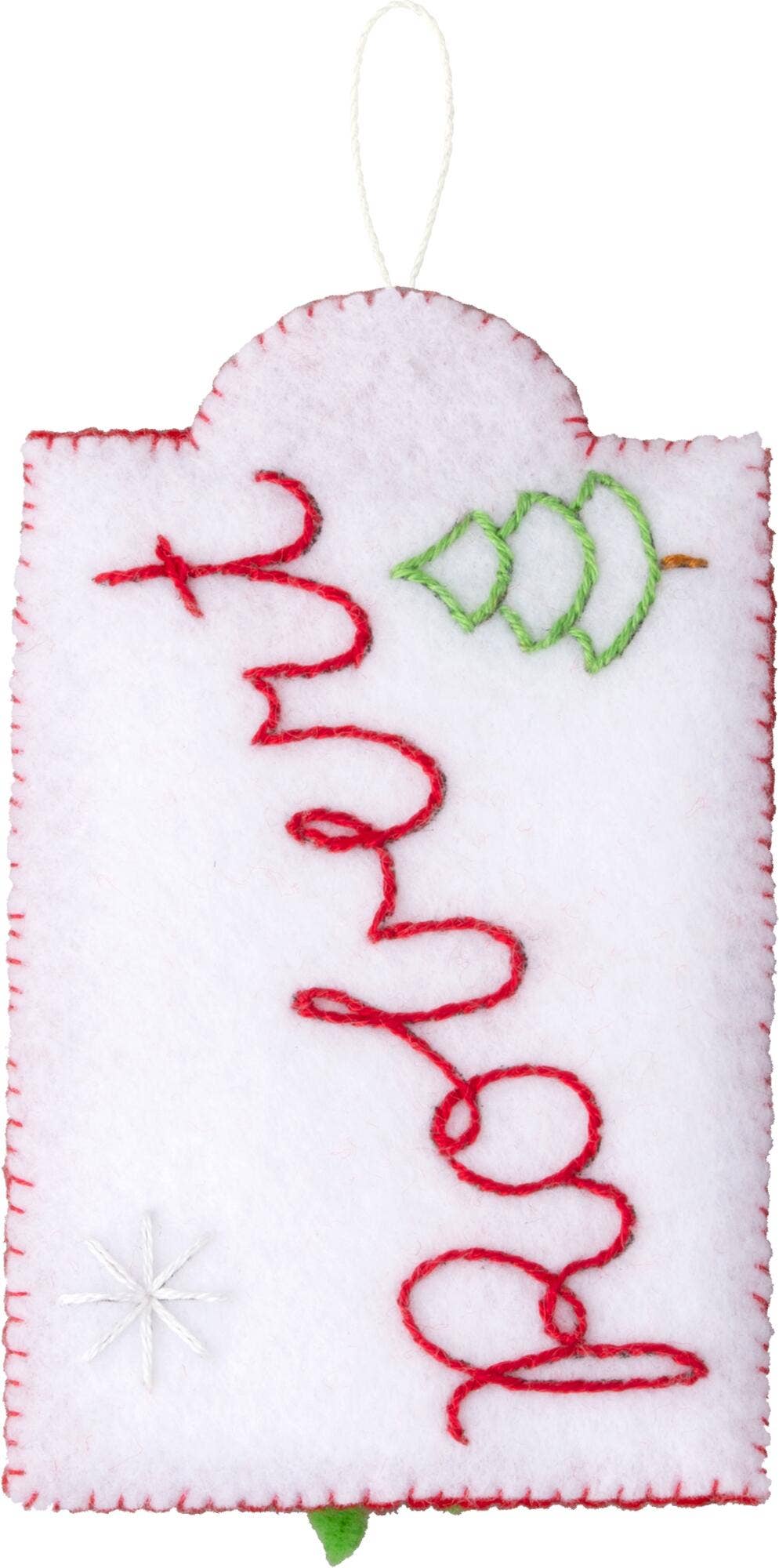 Bucilla® Holiday Gift Tags – Seasonal Felt Kits