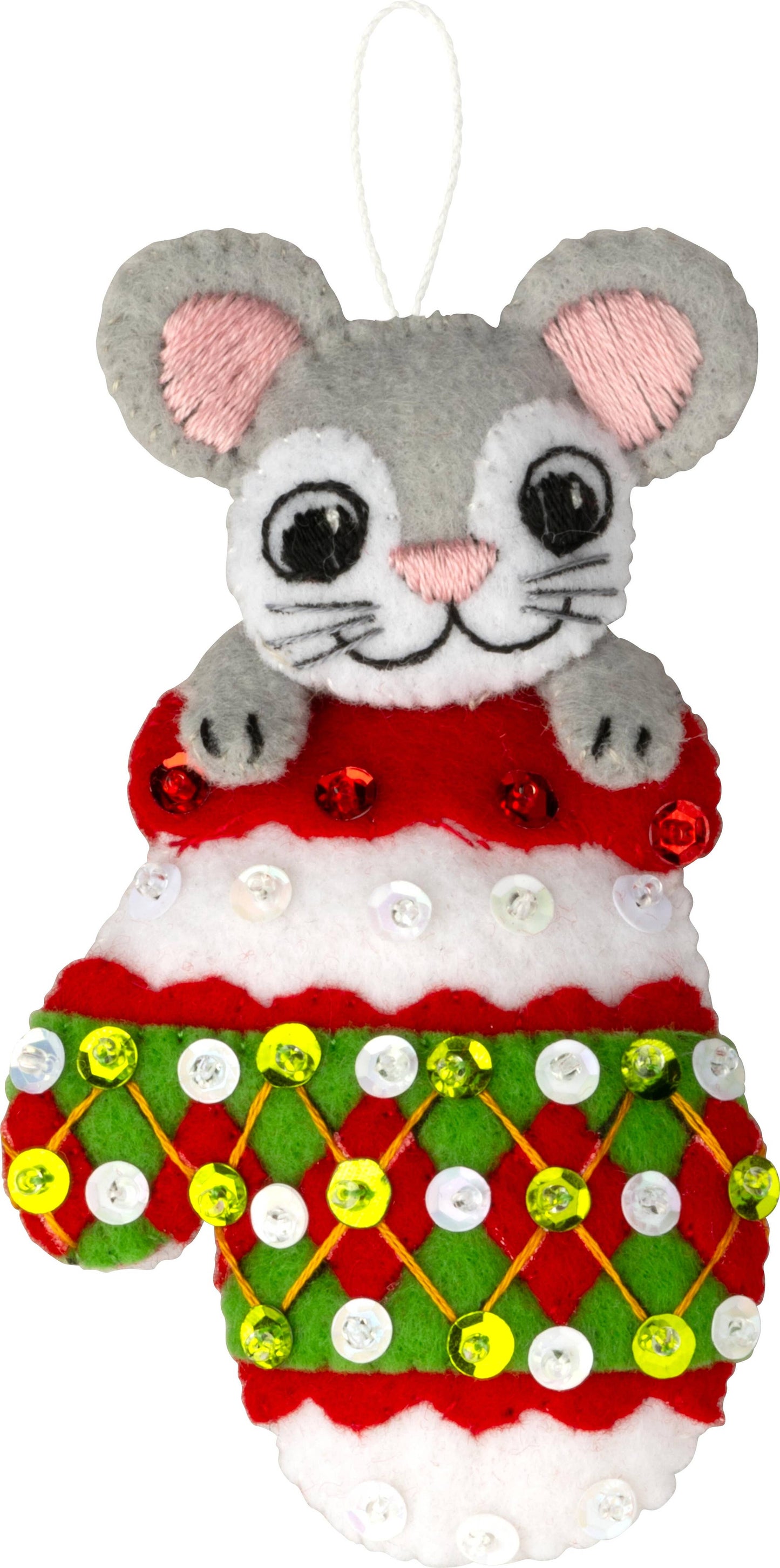 Bucilla ® Seasonal Felt Ornaments Kit - Paws & Whiskers