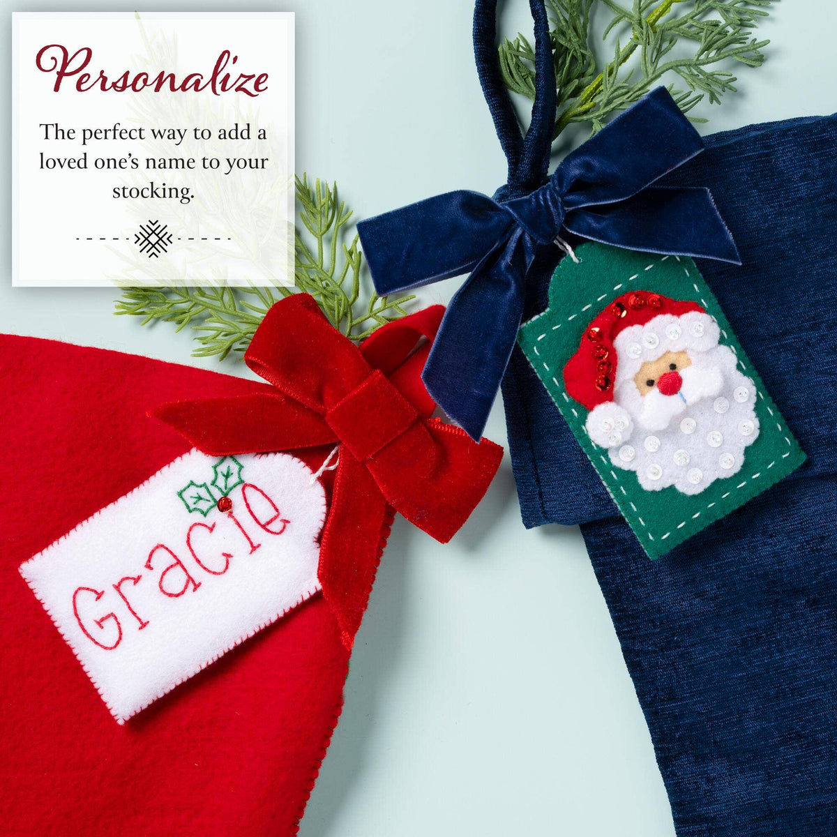 Bucilla® Holiday Gift Tags – Seasonal Felt Kits