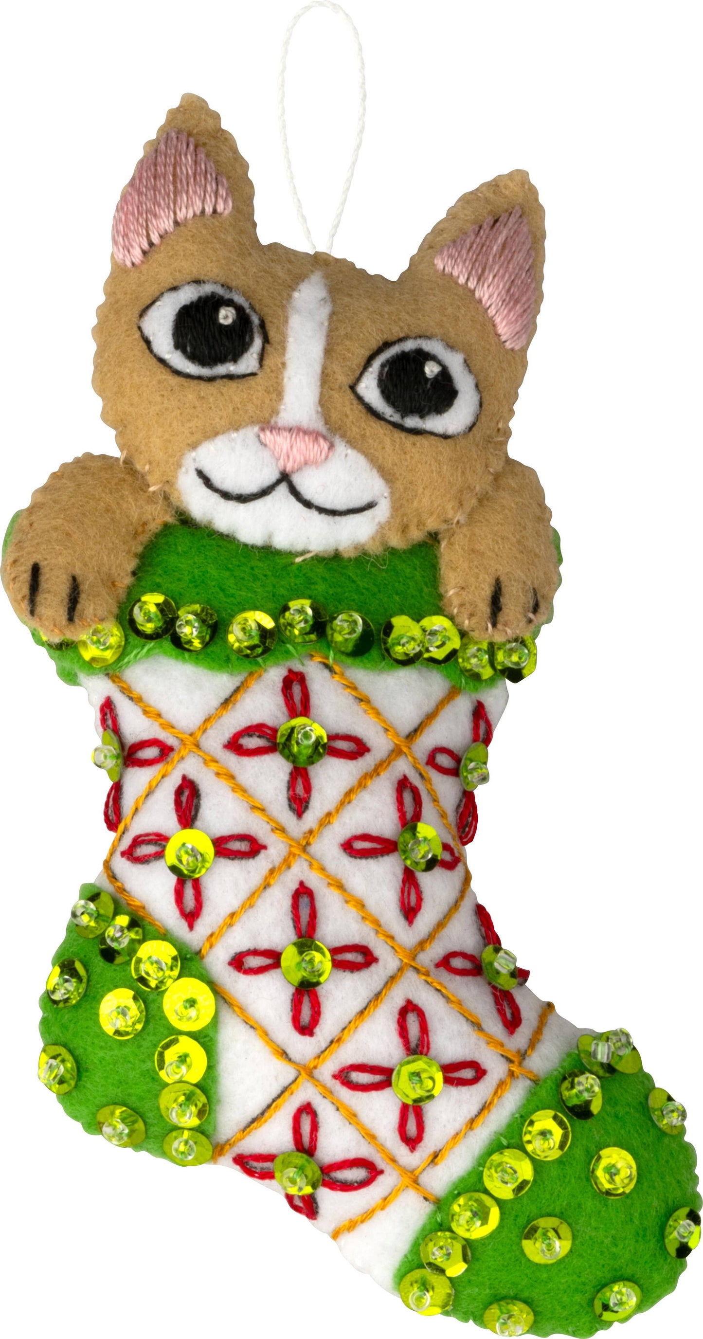 Bucilla ® Seasonal Felt Ornaments Kit - Paws & Whiskers