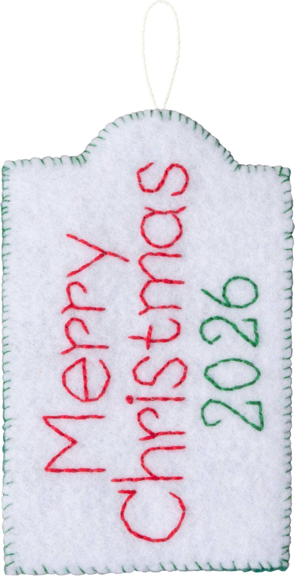 Bucilla® Holiday Gift Tags – Seasonal Felt Kits