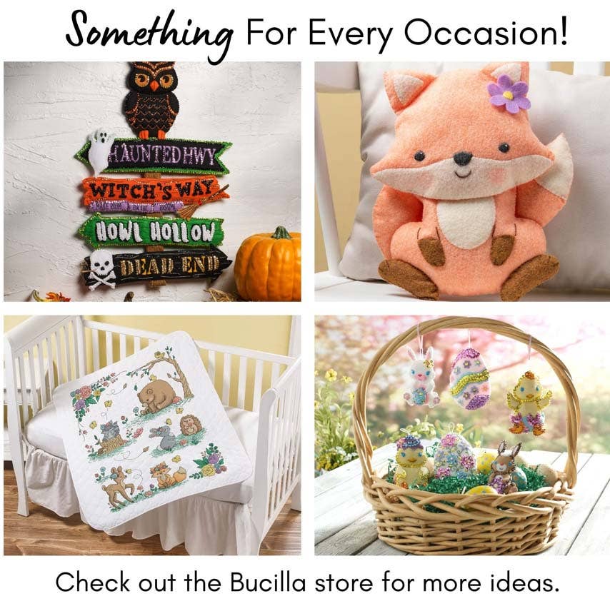 Bucilla ® Seasonal Felt Stocking Kit - Christmas Nativity