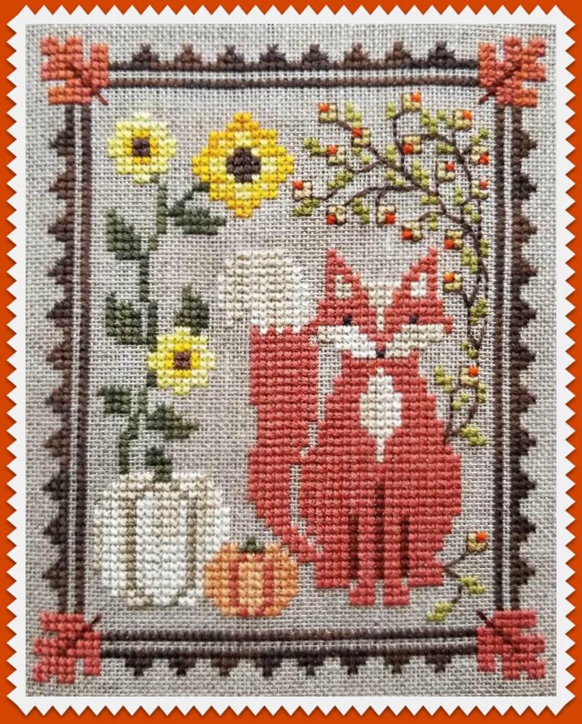 Bittersweet Trio Counted Cross Stitch Pattern by Waxing Moon Designs #200 Hardcopy printed pattern