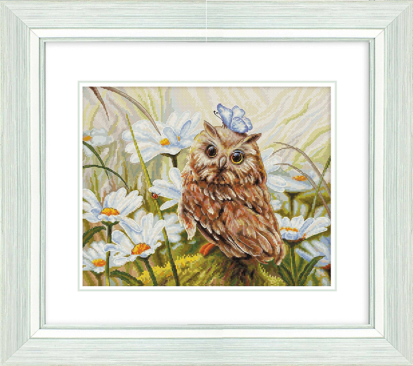 Lucky Owl Counted Cross Stitch Kit Luca-S - B7011