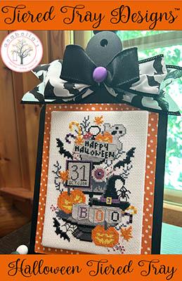 Halloween Tiered Tray Cross Stitch Chart by Anabella's  - Printed Pattern