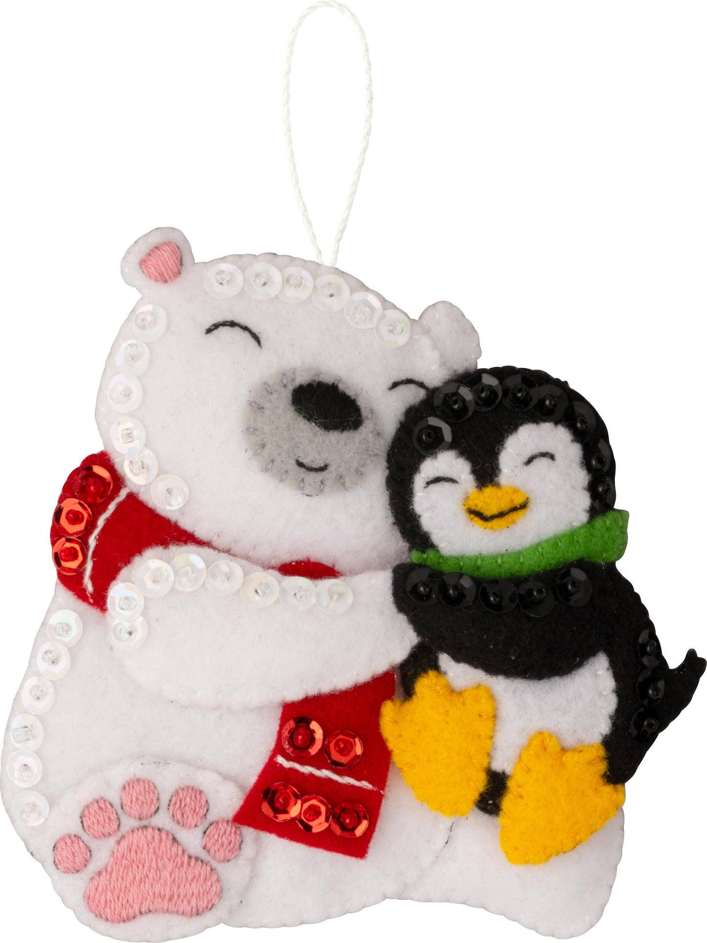 Bucilla® Seasonal Felt Ornaments Kit - Polar Pal - 89731E