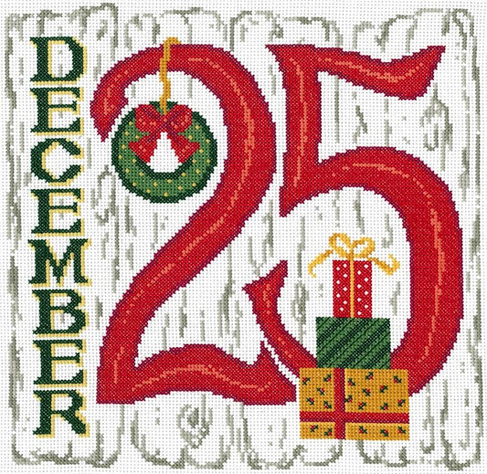Ursula Michael Imaginating Counted Cross Stitch Leaflet ~ December 25th ~ 3354