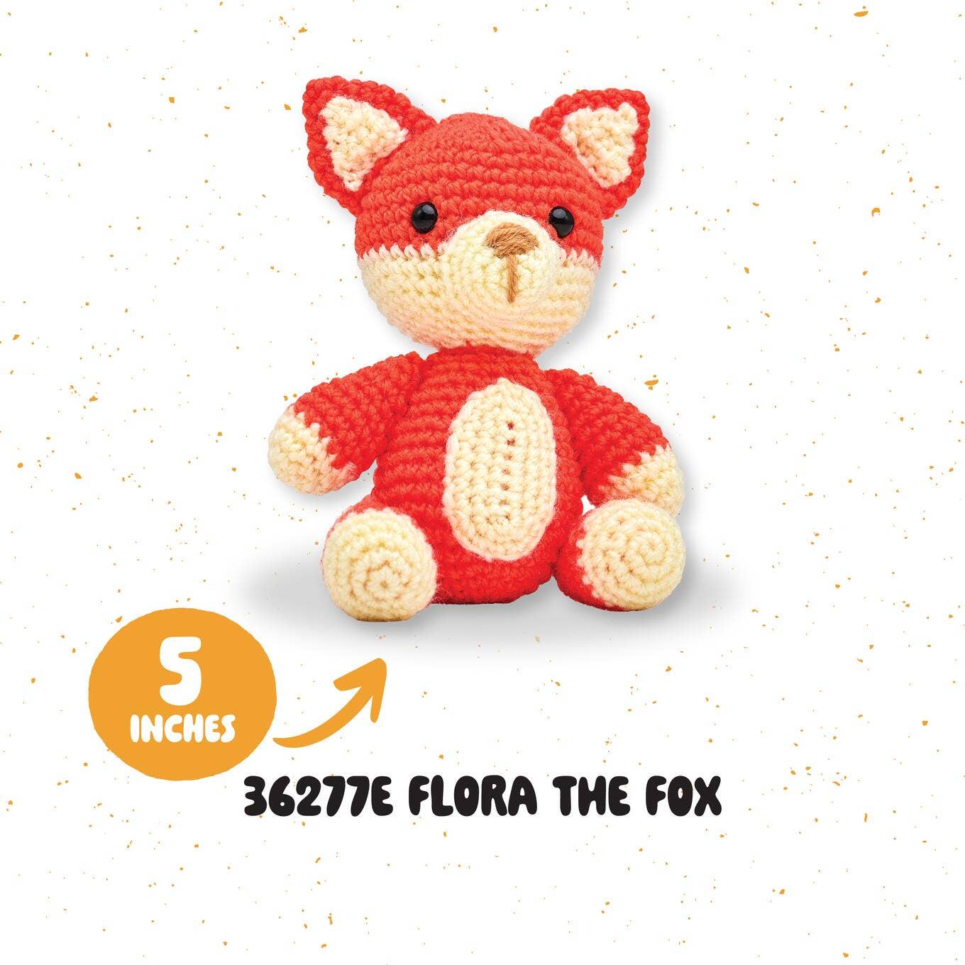 Bucilla ® Amigurumi Crochet Kit - Flora the Fox 5"