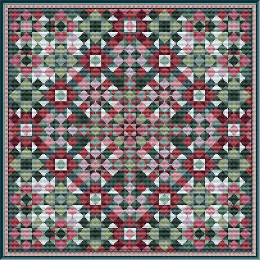 Winterberry The Shooting Star Collection Counted Cross Stitch Pattern by CM Designs /  Carolyn Manning Designs