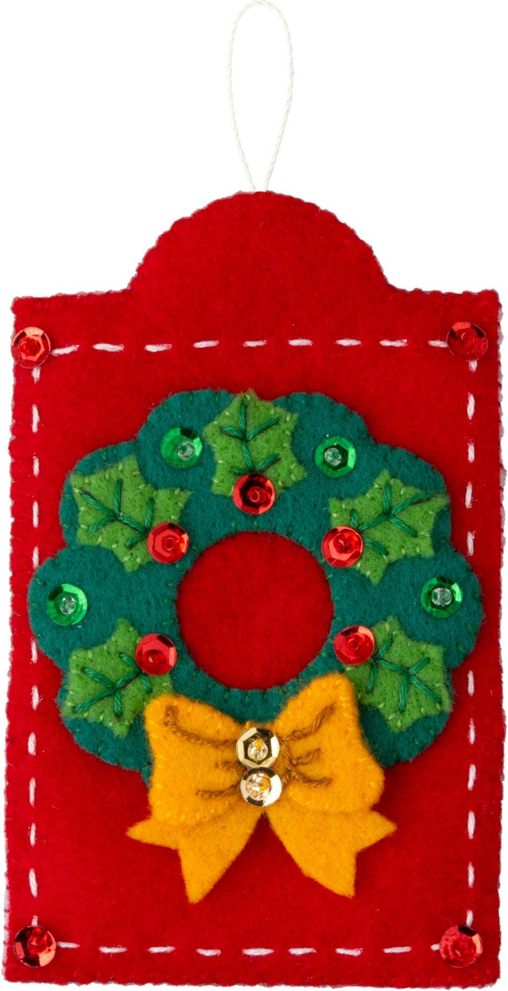 Bucilla® Holiday Gift Tags – Seasonal Felt Kits