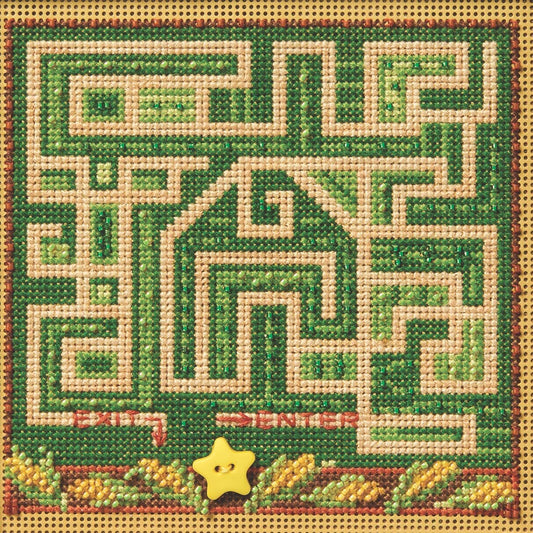 Corn Maze 2025 Mill Hill Autumn Series Buttons & Beads Counted Cross Stitch Kit